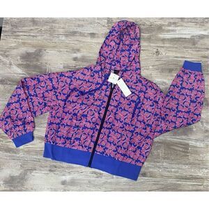 PSK Collective Cropped Hoodie Anorak Jacket Full Zip Women’s Sz XXL